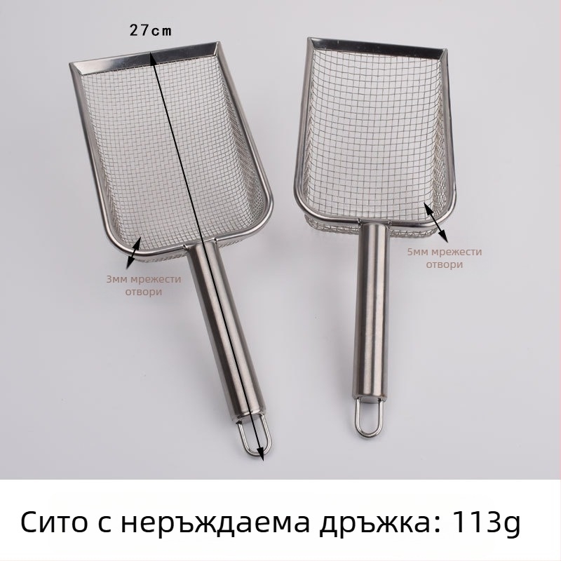 Лопатка за котешка тоалетна от неръждаема стомана, бентонит, рутин, пилешки котешки ака, минерален пясък, филтър за акане, лопата за пясък, инструмент за събиране на домашни акане