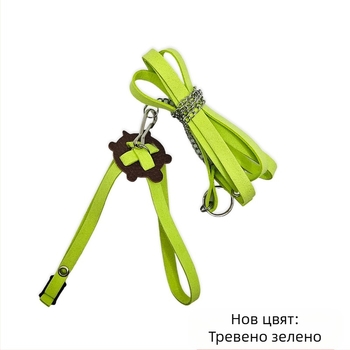 [Дребен едро] въже за сцепление с костенурка за малки домашни любимци, въже за тренировка с теглителен колан