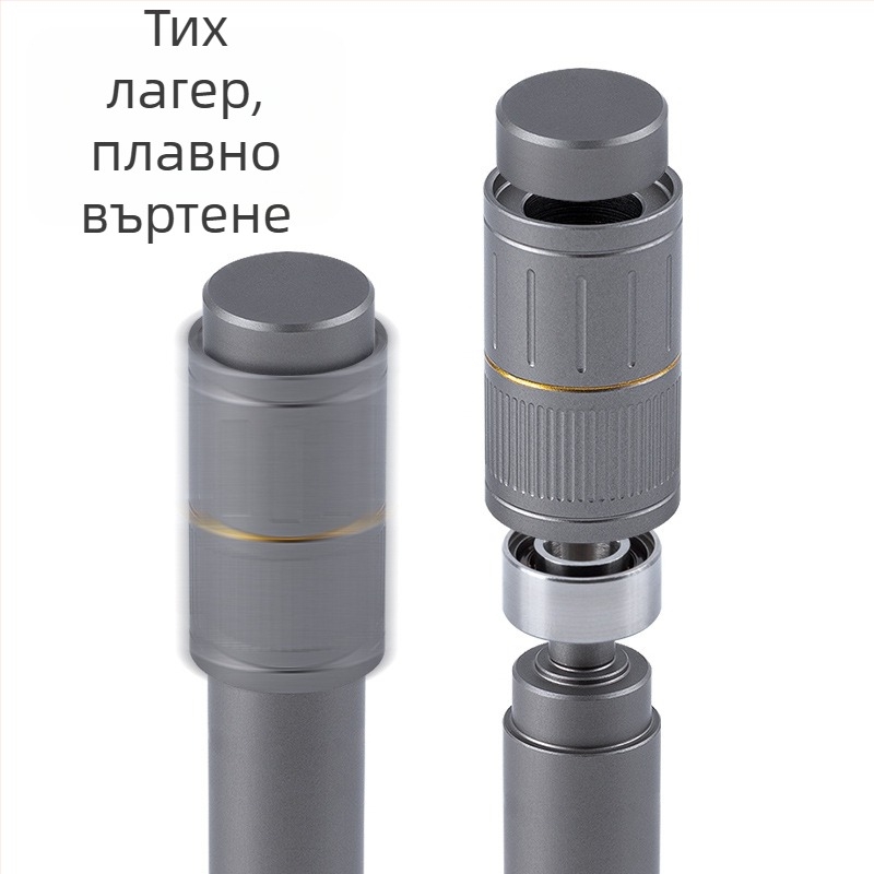 HPO въртяща се дръжка, алуминиева сплав, декомпресия, въртяща се гел писалка, метална, висок клас въртяща се писалка, тежко усещане в ръката, декомпресия, подпис