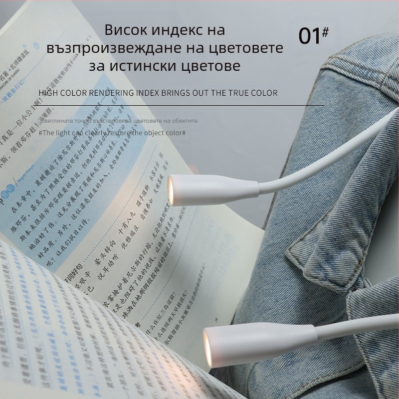 Многофункционална LED висяща лампа за четене за врата, преносима висяща лампа за четене за врата, нощна светлина, висяща лампа за врата