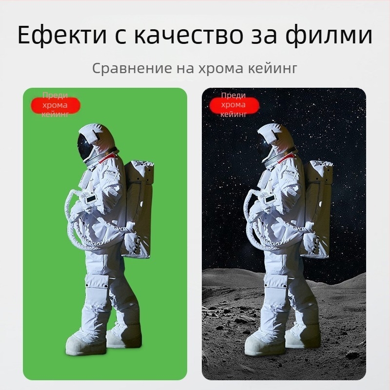 Плат за зелен екран на живо, плат за зелен екран, голям фотографски фон, преносимо професионално оборудване за филми и телевизия