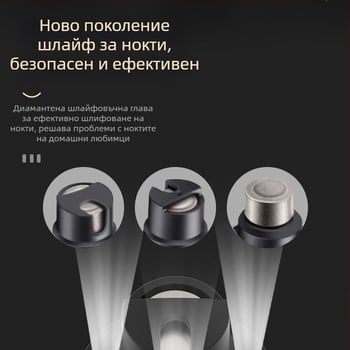 Популярна електрическа нокторезачка за домашни любимци, удобни ножици за маникюр, ножици за нокти за котки и кучета, нокторезачки за животни