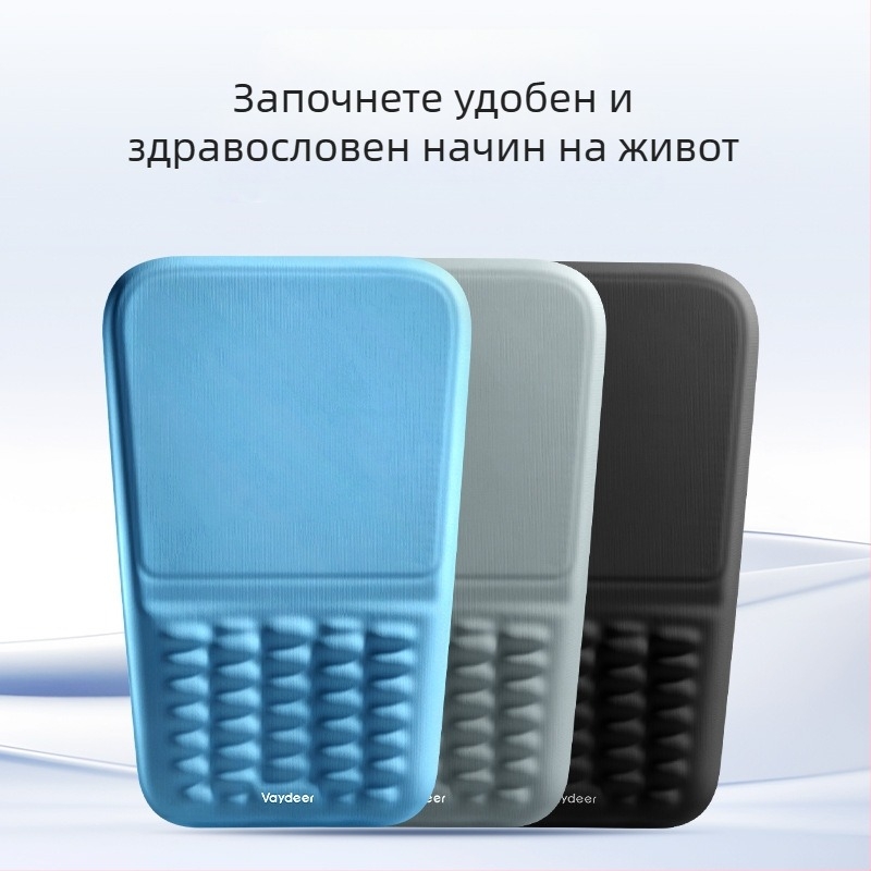 Силиконова подложка за мишка от мемори пяна, мека, бавно отскачаща, нежна за кожата, проста офис подложка