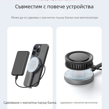 Кутия за твърд диск Haibis Magnetic M2 2230Magsafe е подходяща за Apple iPhone 15Pro Mobile Solid State Nvme