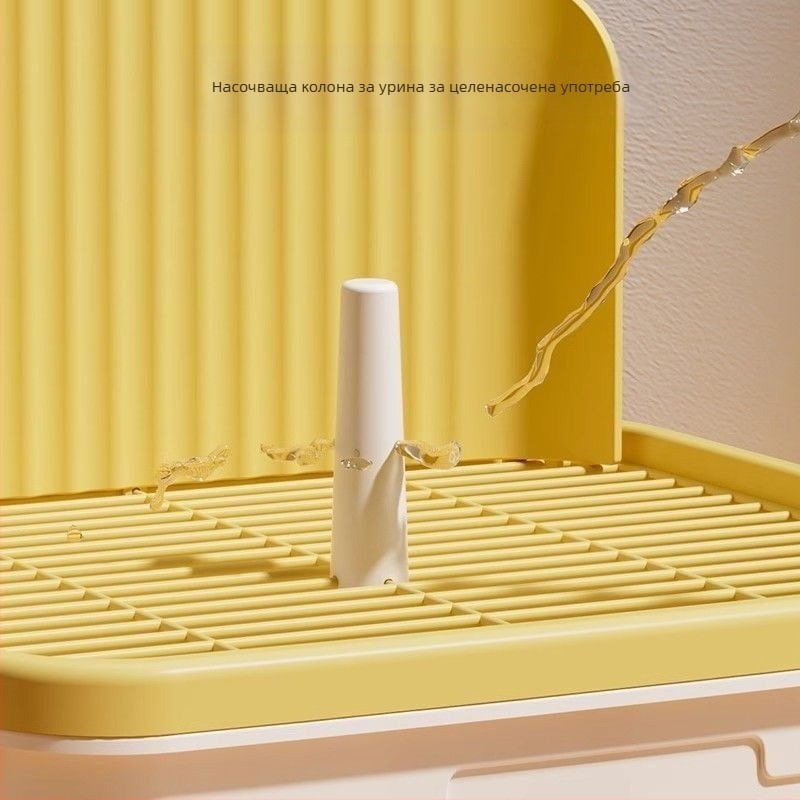 Тоалетна за кучета с малък размер, леген за урина за домашни любимци, място за дефекация, чекмедже за тоалетна за кучета