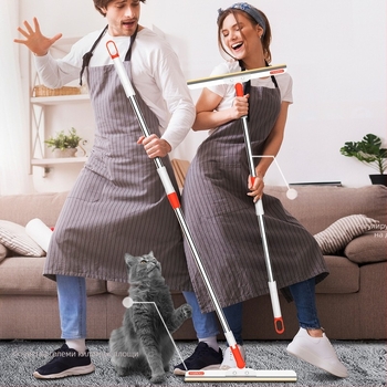 Стъргалка с дълга дръжка, почистване на котешка и кучешка козина, премахване на козина от домашни любимци, четка за премахване на котешка козина, четка за почистване на килими с голяма площ
