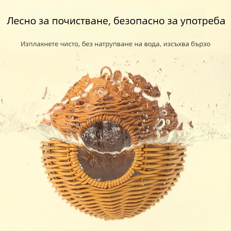 Висящо гнездо за папагал, ратан, гнездо за птици, ратаново устойчиво на ухапване, лятно, четири сезона, универсален диван, божур, Xuanfeng, гнездо за спане от тигрова кожа