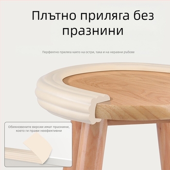 Антикорозионна лента за домакински ъглови масички за кафе, покритие за ръбове, екологична защита, NBR материал, нетоксичен незалепващ антикорозионна мека защитна лента за ръбове 2 м
