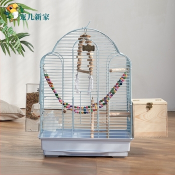 Клетка за папагал от тигрова кожа Xuanfeng, клетка за птици Zihao Hua, голям модел Villa осем GE клетка, голяма клетка за разплод на брат божур