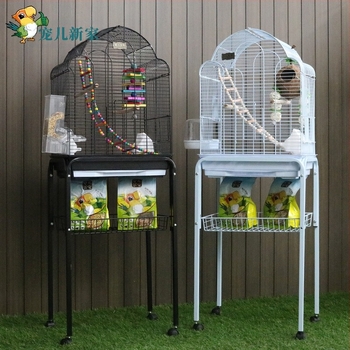 Клетка за папагал от тигрова кожа Xuanfeng, клетка за птици Zihao Hua, голям модел Villa осем GE клетка, голяма клетка за разплод на брат божур