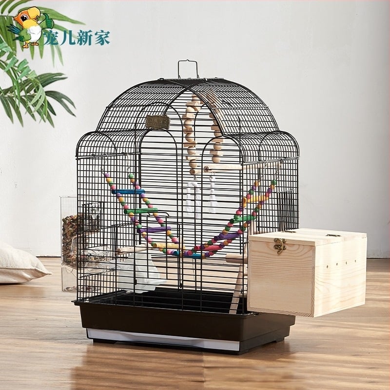 Клетка за папагал от тигрова кожа Xuanfeng, клетка за птици Zihao Hua, голям модел Villa осем GE клетка, голяма клетка за разплод на брат божур