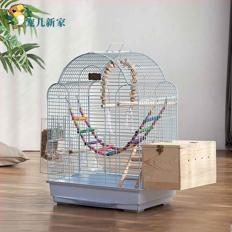 Клетка за папагал от тигрова кожа Xuanfeng, клетка за птици Zihao Hua, голям модел Villa осем GE клетка, голяма клетка за разплод на брат божур