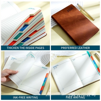 Amazon Cross-Border 2026 Sheepskin Book Schedule Small Label Daily One Page Planner Book Godišnji календар