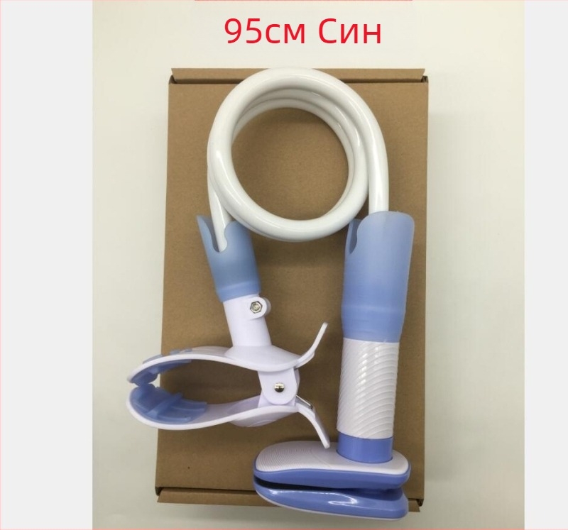 Скоба за бебешка камера, скоба за вътрешен монитор, без пробиване, разклащаща глава, универсална скоба за легло