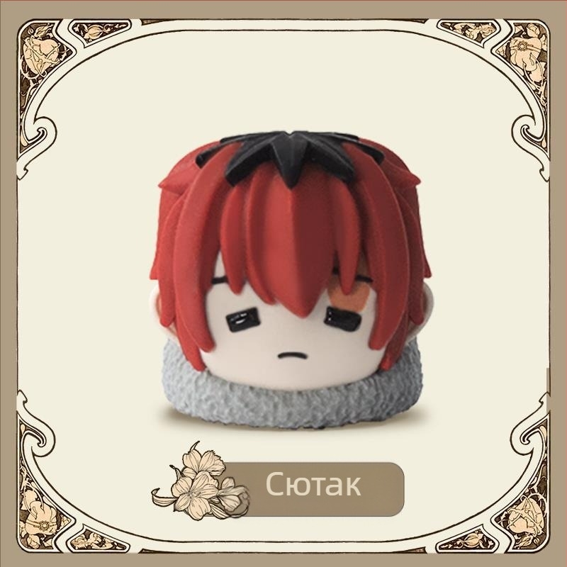 Механична клавиатура Doomed Fulilian Keycap Series, персонализирана, двуизмерна, от смола, с единична капачка и Esc