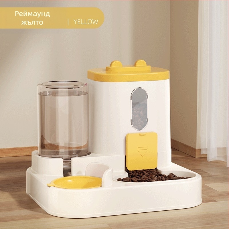 Купа за котки с голям капацитет, хранилка за питейна вода за котки, автоматична хранилка за подновяване на храна, купа за домашни любимци, домашни любимци