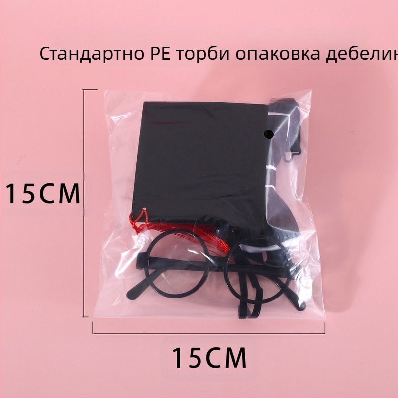 Домашни любимци фотография Докторска шапка Комплект за абитуриентски сезон Котка Куче Очила Папионка Парти Рокля Джентълмен Реквизит Филц