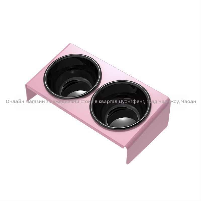 Керамична саксия за домашни любимци, котешка храна, купа за котки, купичка за домашни любимци против черна брадичка, античукаща, защита на врата на домашни любимци, принадлежности за хранене