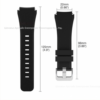 Силиконова каишка за Redmi Watch 5 Active Lite, Redmi 5 Youth Twill, каишка за гривна