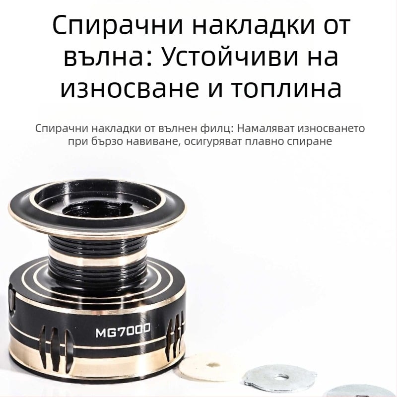 Изцяло метална макара за риболов, макара за риболов, въдица за хвърляне, риболовно колело, въртящо се колело, риболовно колело, колело за морски прът, дистанционно хвърляне, риболовни принадлежности на едро