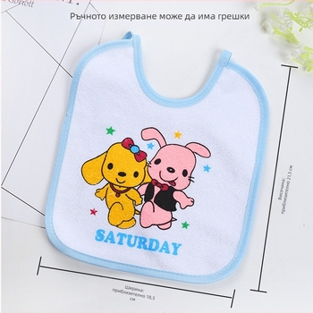 Amazon трансгранична бебешка водоустойчива кърпа за слюнка, кърпа, дантелена чанта за бебешки лигавник, торбичка за слюнка, място за външна търговия