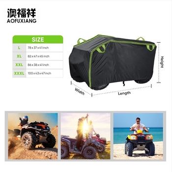 Трансгранично удебелено покривало за плажна кола за електрически мотоциклет, прахоустойчиво, водоустойчиво, дъждоустойчиво, слънцеустойчиво, оксфордско платно, дрехи за триколесен мотоциклет