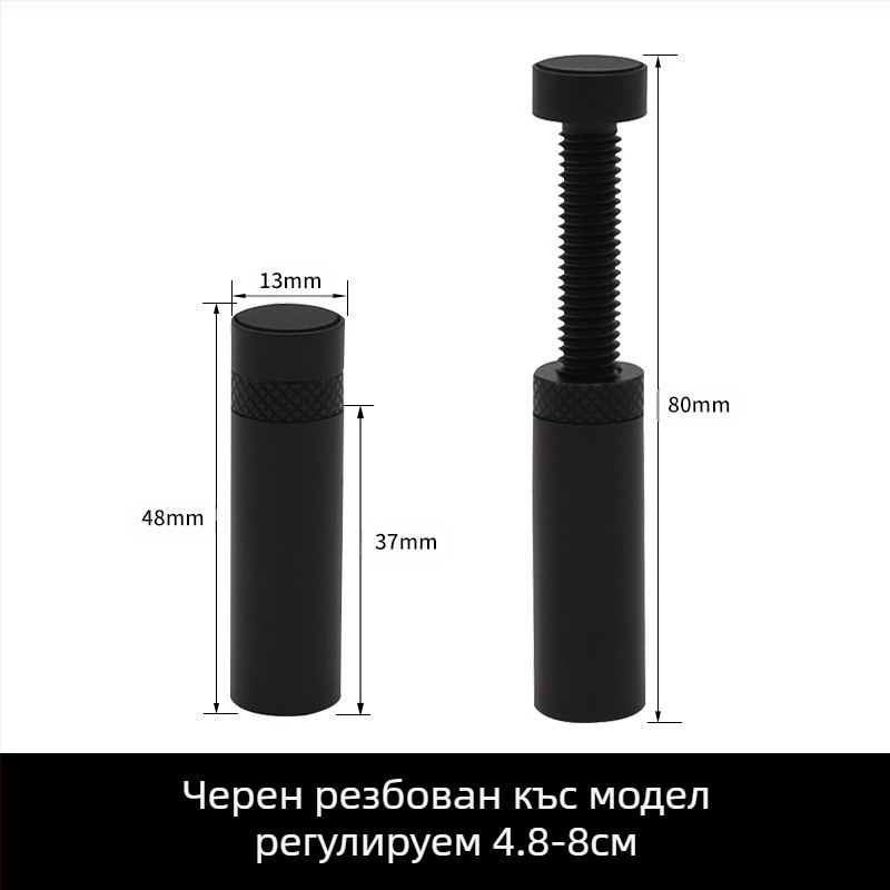 Рамка за носеща скоба за графична карта, изцяло алуминиева, метална, магнитно дъно, ITX малко шаси, скоба за графична карта, противоогъващ партньор