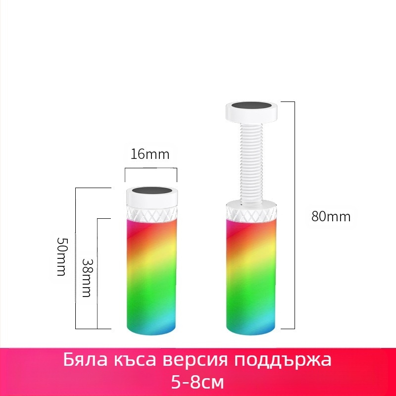 Рамка за носеща скоба за графична карта, изцяло алуминиева, метална, магнитно дъно, ITX малко шаси, скоба за графична карта, противоогъващ партньор