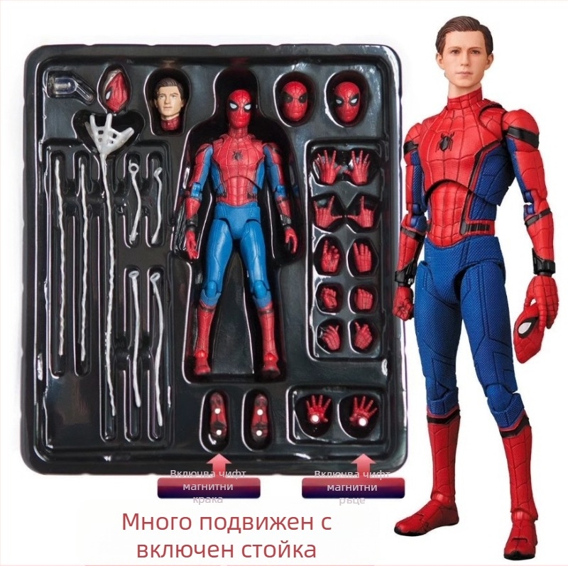 Майлс Спайдърмен Супер Мобилна играчка Марвел Кукла Модел Подарък