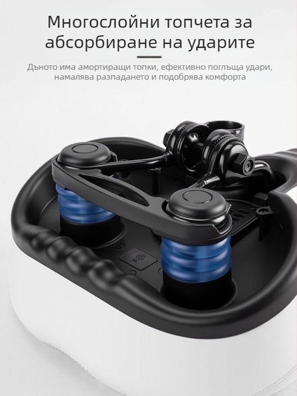 Възглавница за седалка за велосипед Captain Tas, удебелена силиконова седалка, супер мека седалка, аксесоари за велосипеди