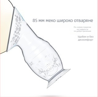 Нов колектор за мляко с вендуза, пълен силиконов, ръчен помпа за кърма, помпа за кърма, колектор за кърма, машина за изтичане на мляко