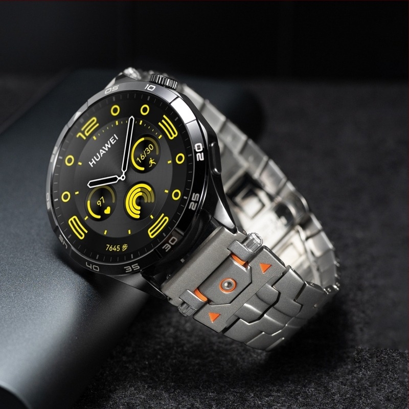 За Huawei GT5 Каишка за Watch4pro Каишка от неръждаема стомана Iron Man Метална каишка Xiaomi 22 мм
