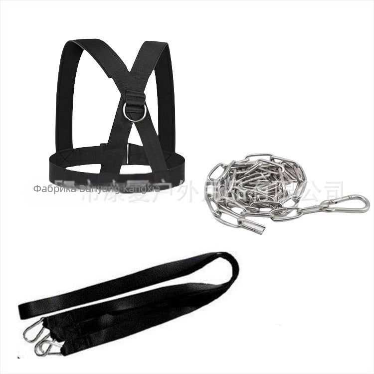 Шейни за лека атлетика, бутални и дърпащи товари, експлозивна сила, семейство, неплъзгащ се колан за шейни, оборудване за домашно обучение