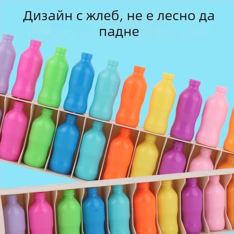 Забавна игра за отгатване на бутилки, детска игра за съвпадение на цветове и памет, образователна играчка за памет на мозъка