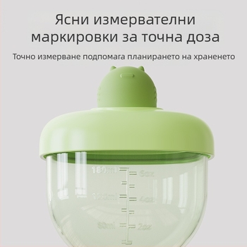 Бебешка учебна чаша за пиене, чаша от Pp материал, домакинска детска сламена чаша, чаша за мляко против падане с кантар на едро