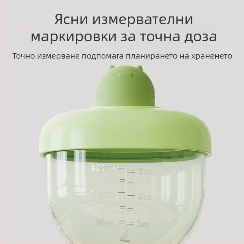 Бебешка учебна чаша за пиене, чаша от Pp материал, домакинска детска сламена чаша, чаша за мляко против падане с кантар на едро