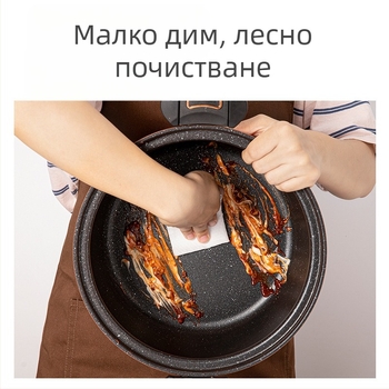 Chubby Dundun Микротенджера под налягане, домакинска незалепваща тенджера за супа Chubby Dudu, многофункционална малка индукционна печка, газова универсална тенджера за яхния