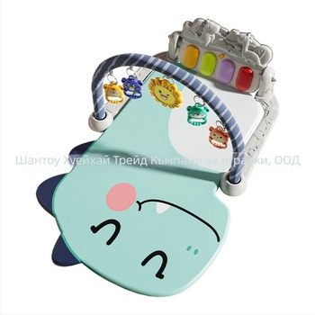 Стойка за фитнес за пиано за новородено Amazon с многофункционална подложка за пълзене на пиано EN71