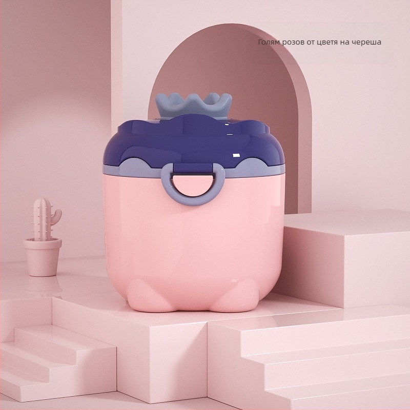 Касета за бебешко мляко на прах, преносима, изходяща, запечатана, влагоустойчива опаковка, резервоар за съхранение на касета, допълнителна кутия с оризови юфка и мляко на прах