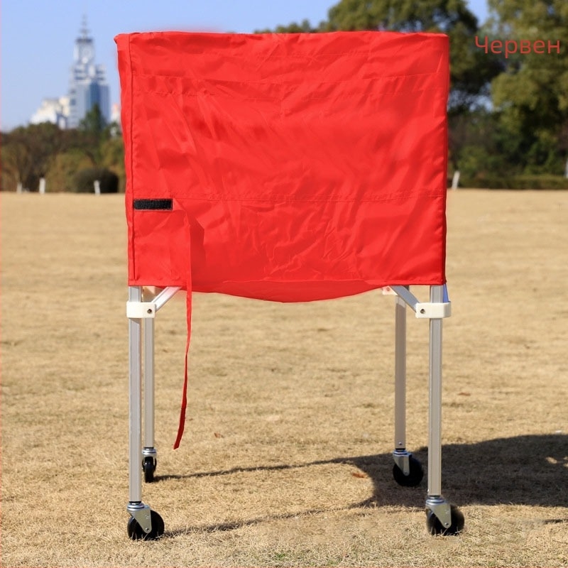 Количка за топки баскетболна количка подвижна сгъваема преносима рамка за зареждане на топки детска градина волейбол футбол кошница за съхранение