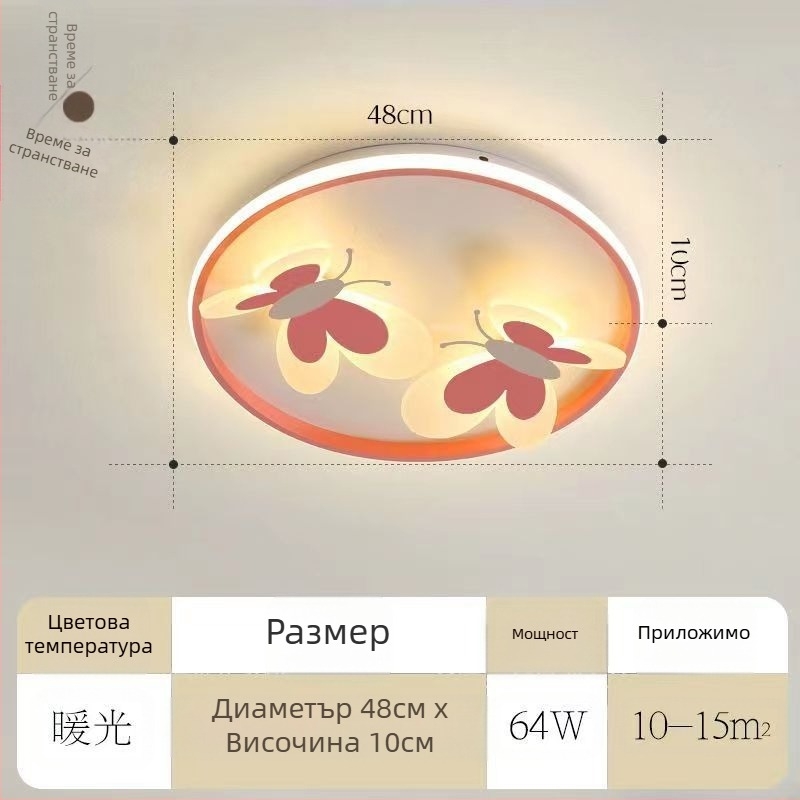 Спалня Детски Осветителни тела Дом Модерни LED Топло Романтично Творчески Облаци Обикновени Осветителни тела за Стая Геометрични Лампи за Хол