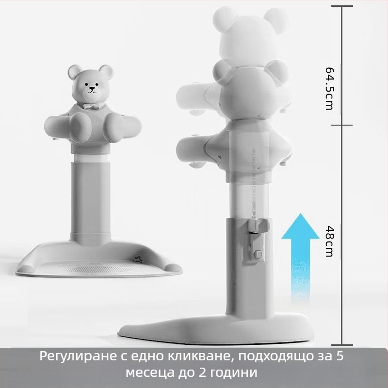 Вертикален душ за бебета, стояща вана за бебета, артефакт, противопадаща и противоплъзгаща се рамка за измиване на дупето на малко дете