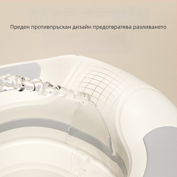 Бебешка преносима тоалетна чиния за външна употреба, бебешка кола, аварийна мобилна тоалетна, преносима детска сгъваема тоалетна