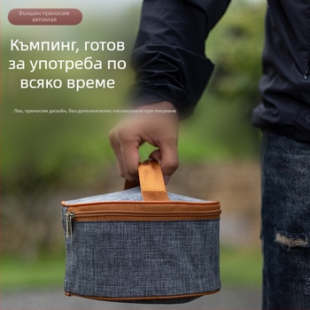 Външна микро тенджера под налягане от неръждаема стомана, многофункционална, преносима, безопасна, взривоустойчива, алпийска тенджера под налягане, тенджера за къмпинг