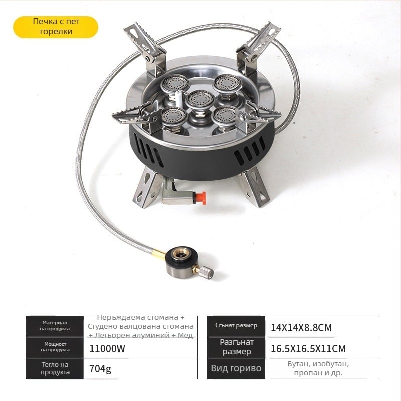 Външна микро тенджера под налягане от неръждаема стомана, многофункционална, преносима, безопасна, взривоустойчива, алпийска тенджера под налягане, тенджера за къмпинг