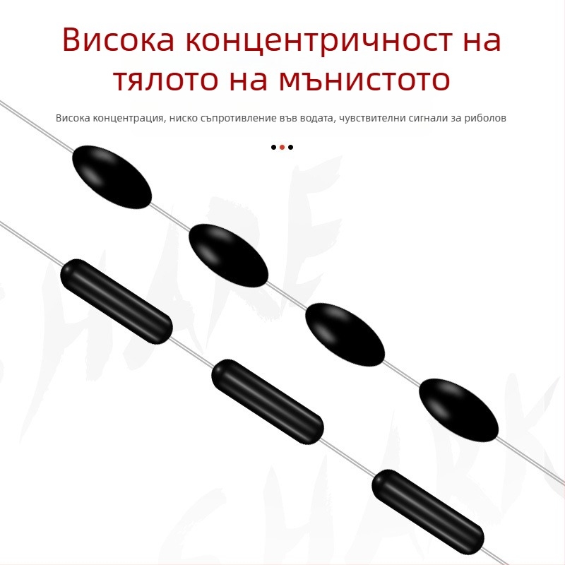 Гумена плувка за риболов, Space Bean 100 Group Competitive, черна, права колона, маслинено зелена, на едро, риболовни принадлежности