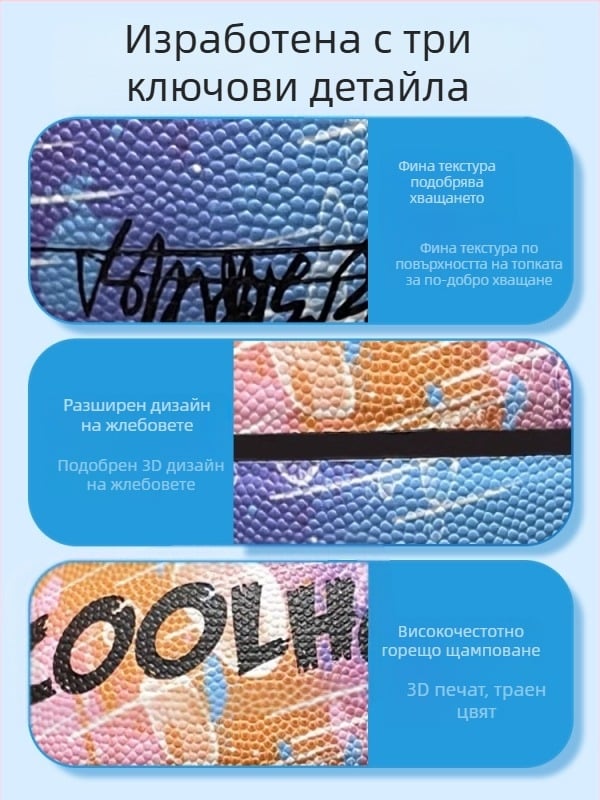 Автентична светеща професионална баскетболна топка № 5 № 7 за деца, възрастни, ученици от началното училище, за открито, специална стандартна, устойчива на износване