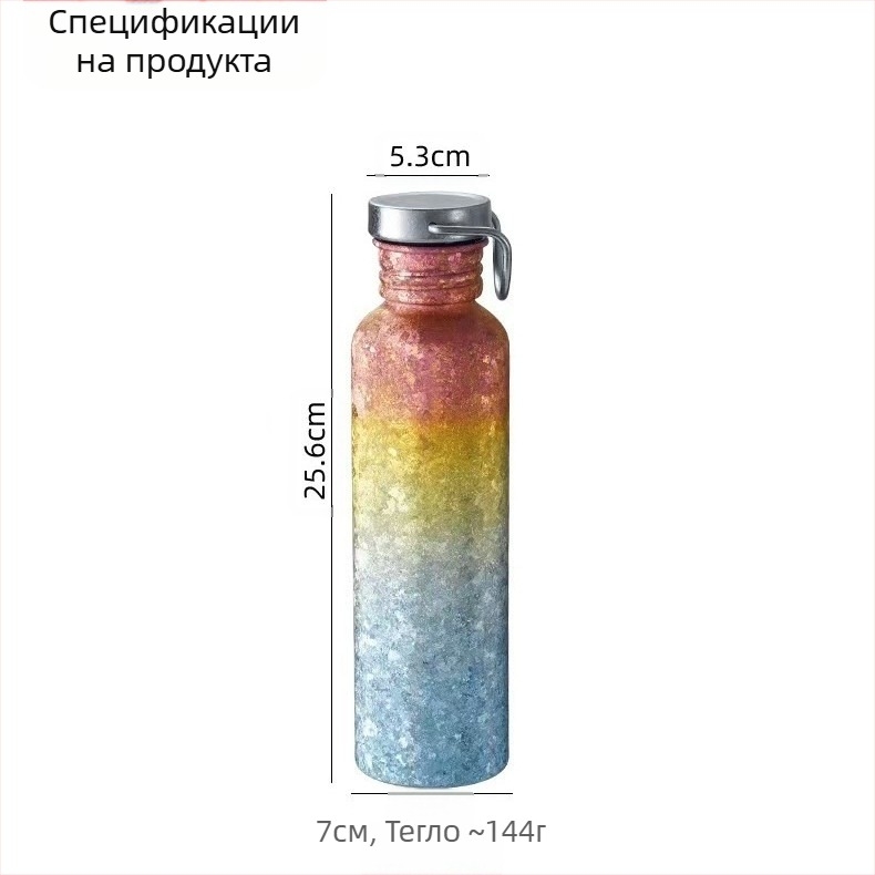 Чист титанов спортен чайник за колоездене, чайник за спорт на открито, преносима чаша за вода за пътуване, лек чайник за къмпинг, чайник с чук