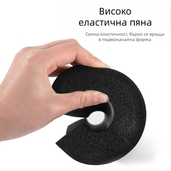 Подложка за врата за фитнес клякане, калъф за щанга, подложка за рамо, защита на врата, калъф за тазобедрен мост, гъбена подложка, протектор за коляно, подложка за рамо