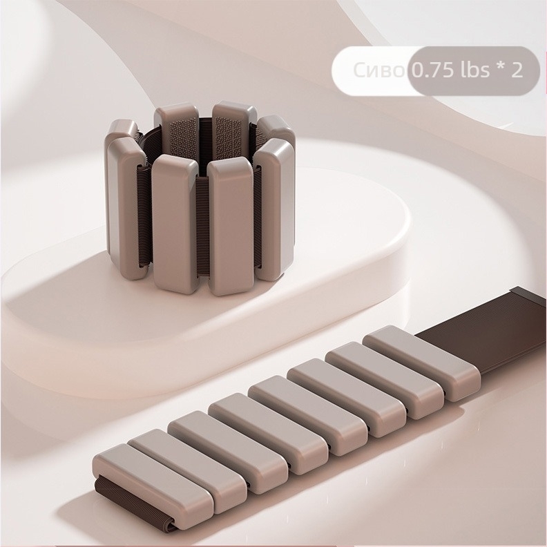 Спортна гривна с тежести, универсална регулируема, пълен комплект невидима гривна за увеличаване на теглото, китка, ръка, крак, клин, оловен блок